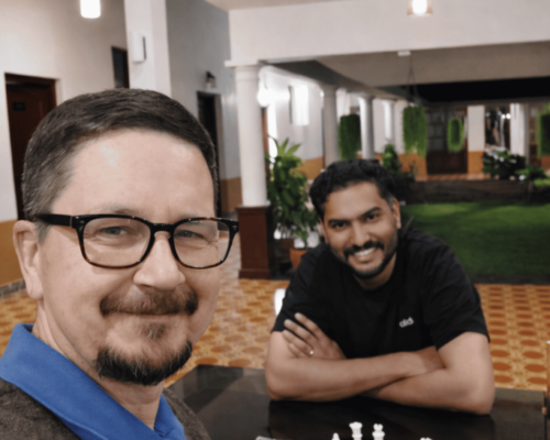 Chess game and camaraderie indoors (1)